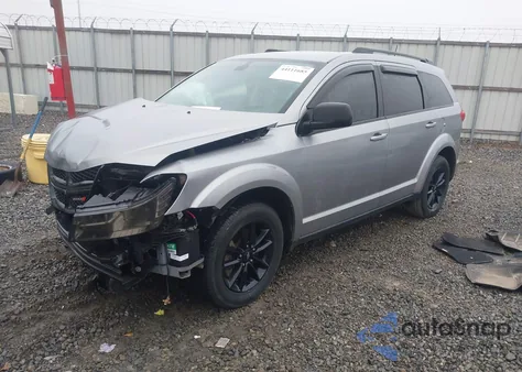 2019 Dodge Journey Se from USA, damaged, VIN 3C4PDCBB0KT872915